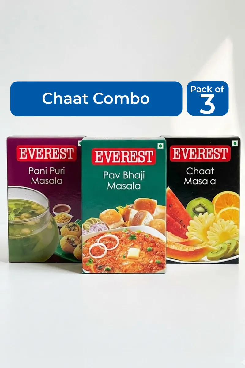 Everest Masalas Combo for Evening Chats - Pack of 3