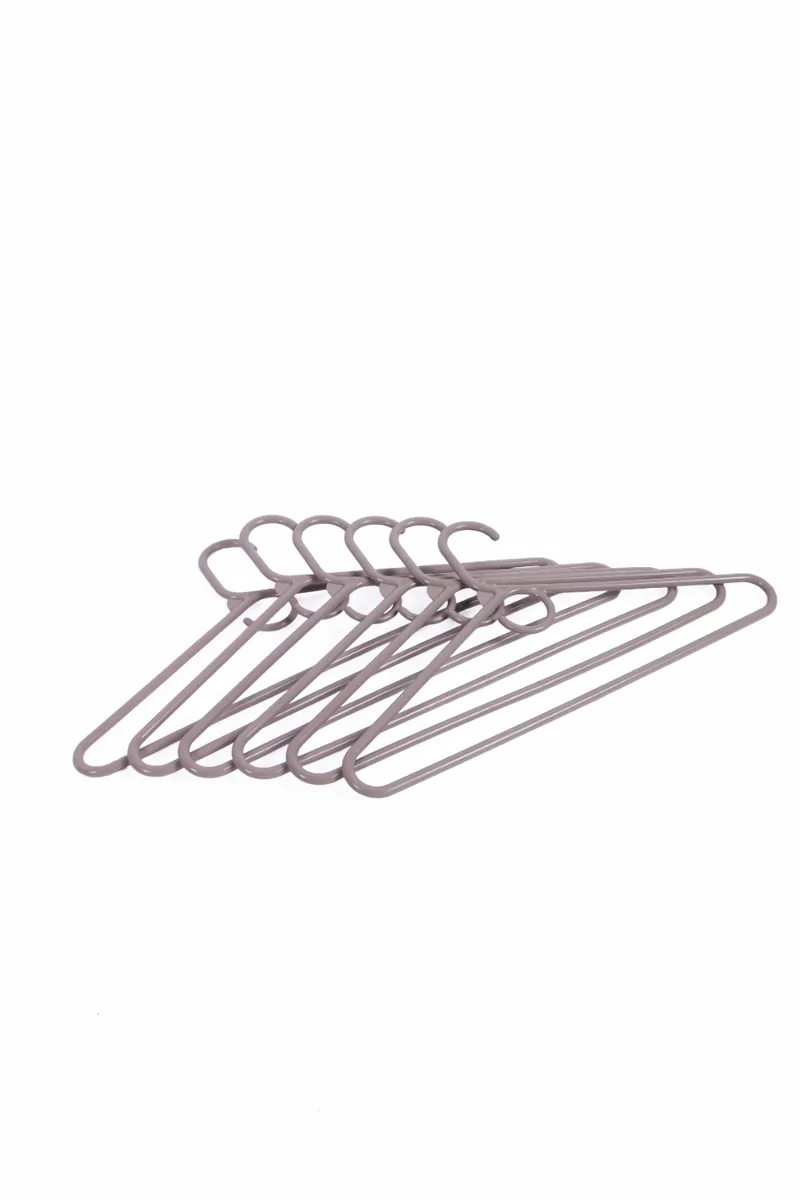 Plastic Clip Hanger, Set of 6 - 41 cm
