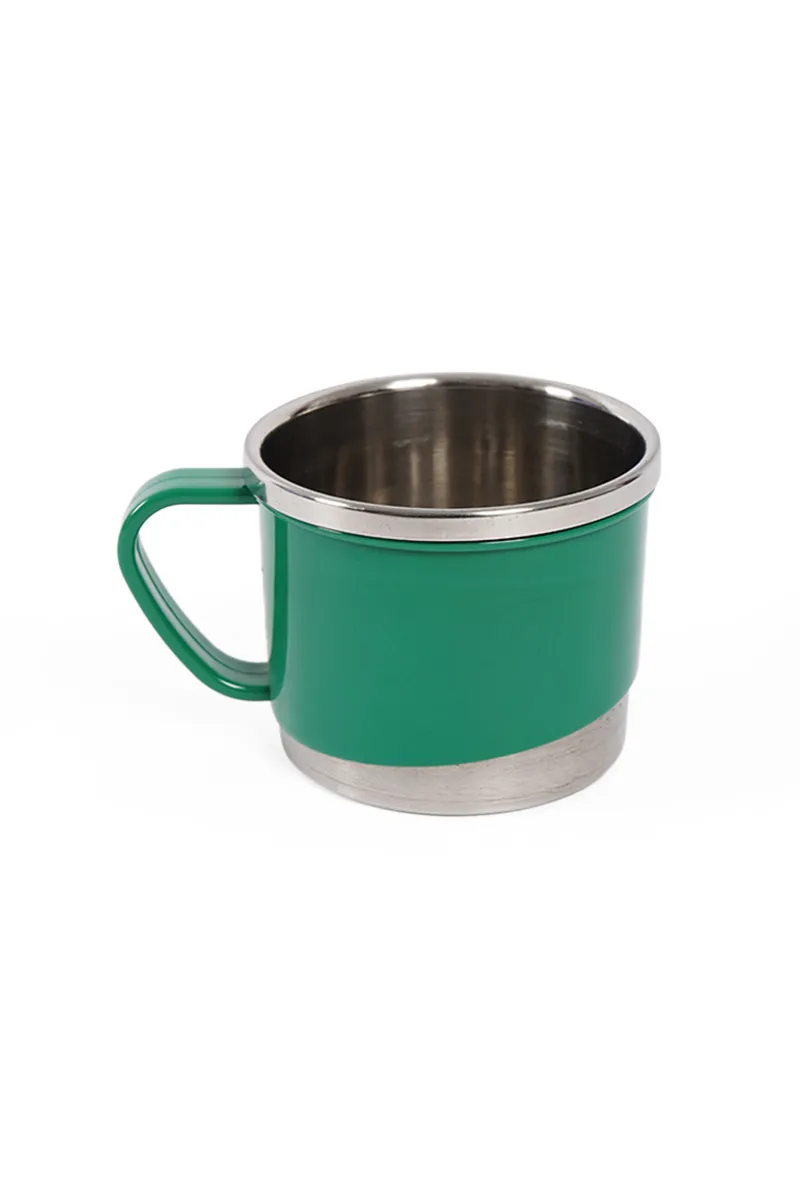 Plastic & Stainless Steel Coffee Mug - 145 ML