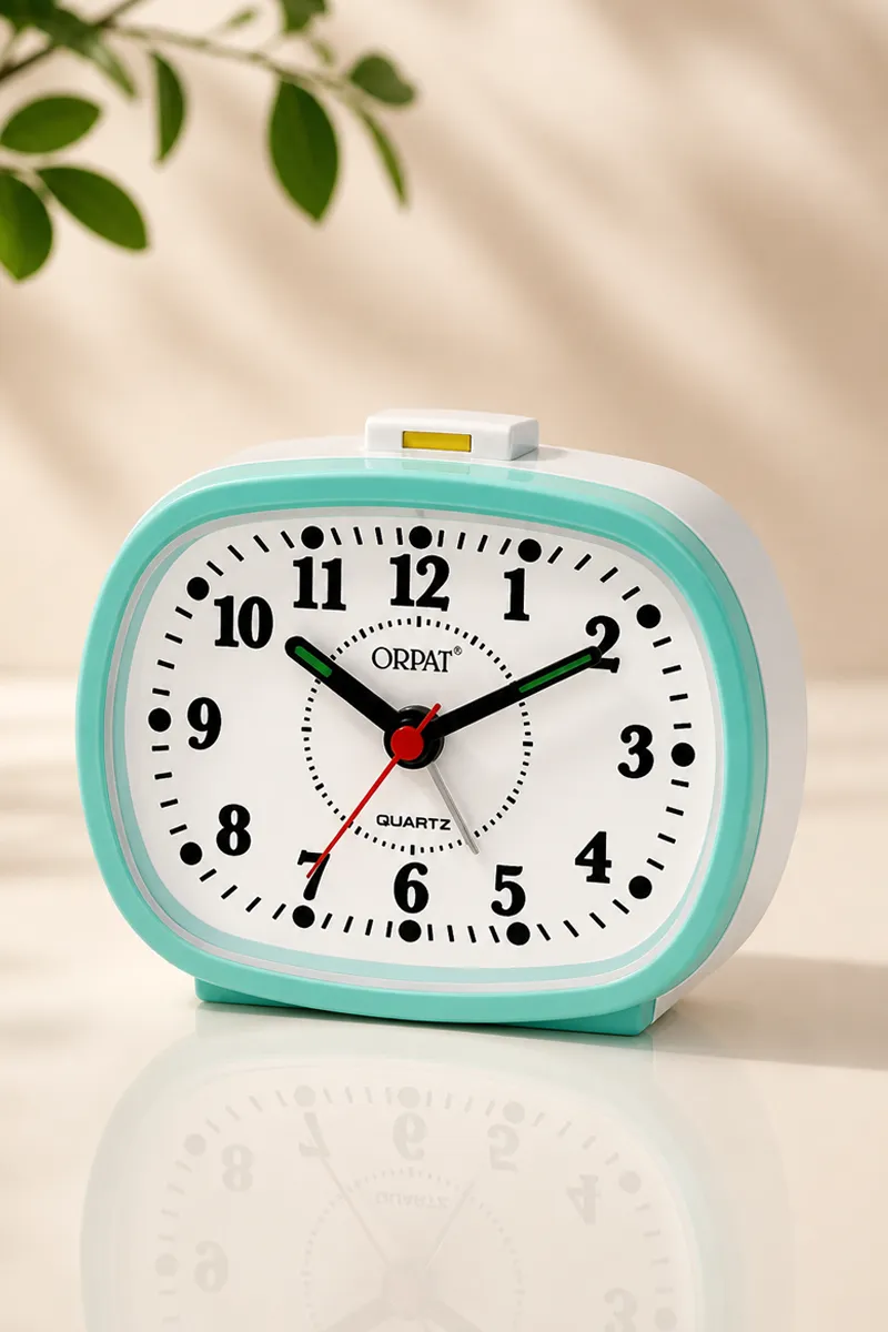 Buy Orpat Plastic Time Piece Snooze Buzzer Alarm Clock