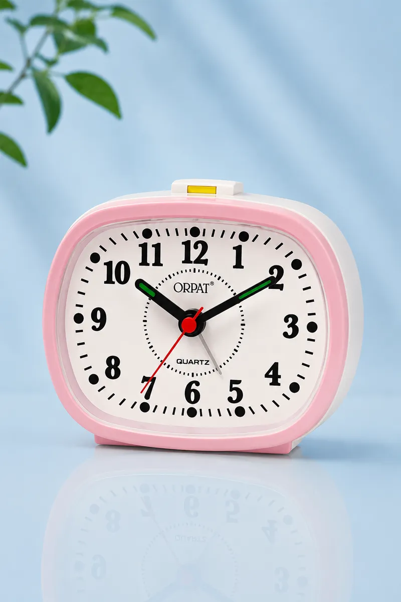 Buy Orpat Plastic Time Piece Snooze Buzzer Alarm Clock