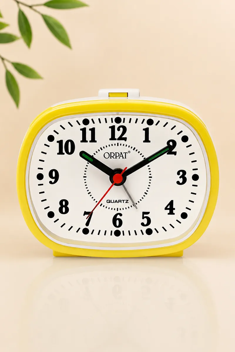Buy Orpat Plastic Time Piece Snooze Buzzer Alarm Clock