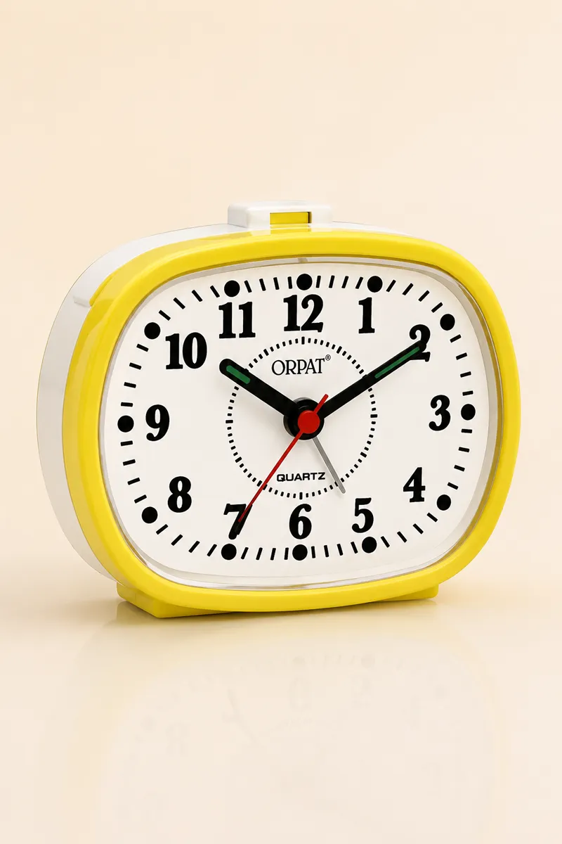 Buy Orpat Plastic Time Piece Snooze Buzzer Alarm Clock