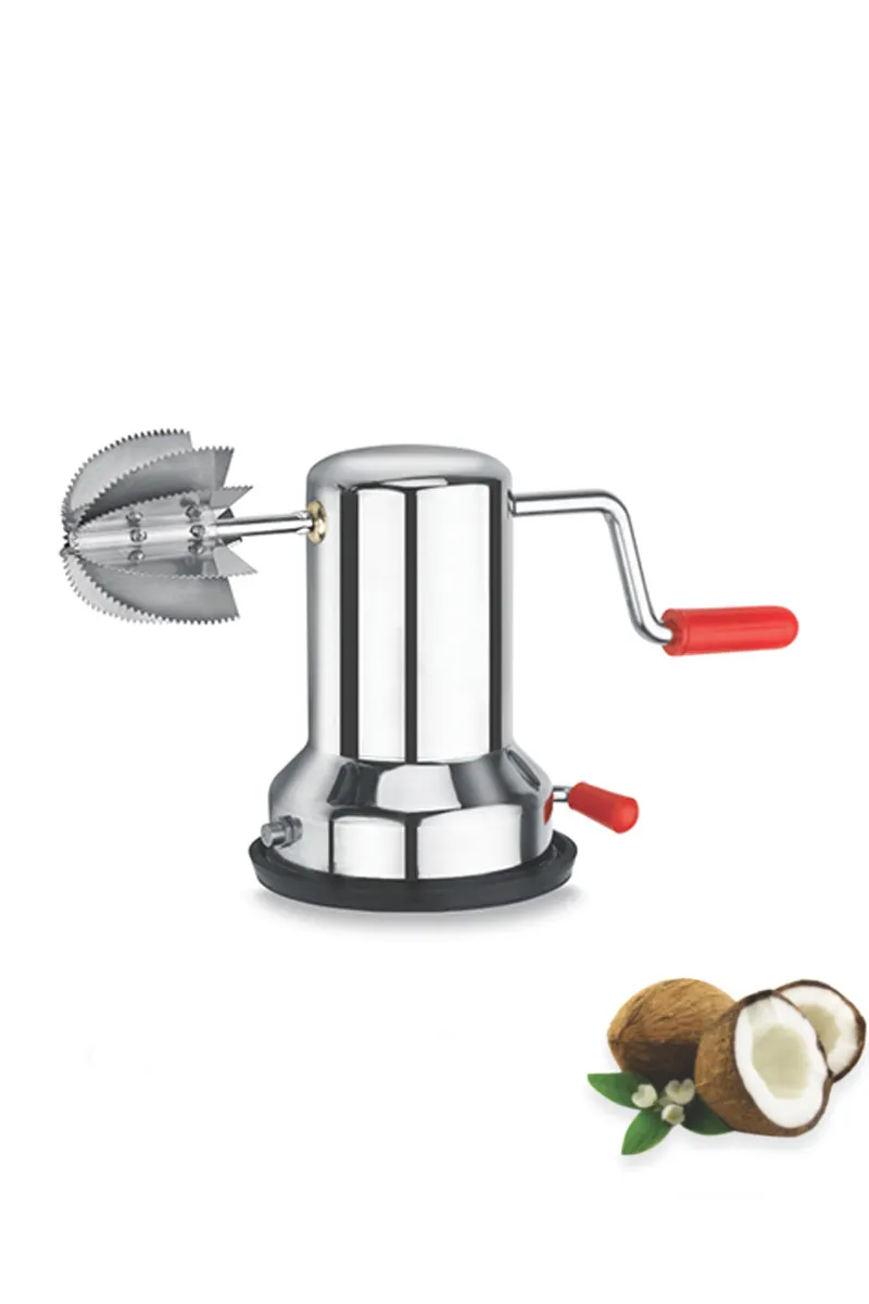 Ritu Stainless Steel Coconut Scraper, Silver - 12 Cm