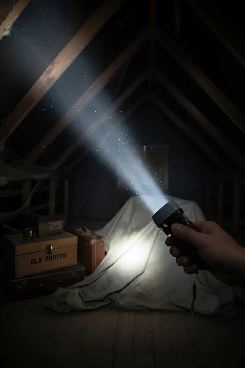 LED Hand Press Torch for Emergency, Travelling (Grey)