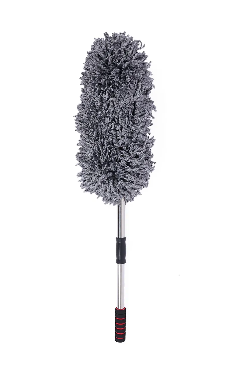 Stainless Steel & Microfiber Cleaning Duster - 88 Cm