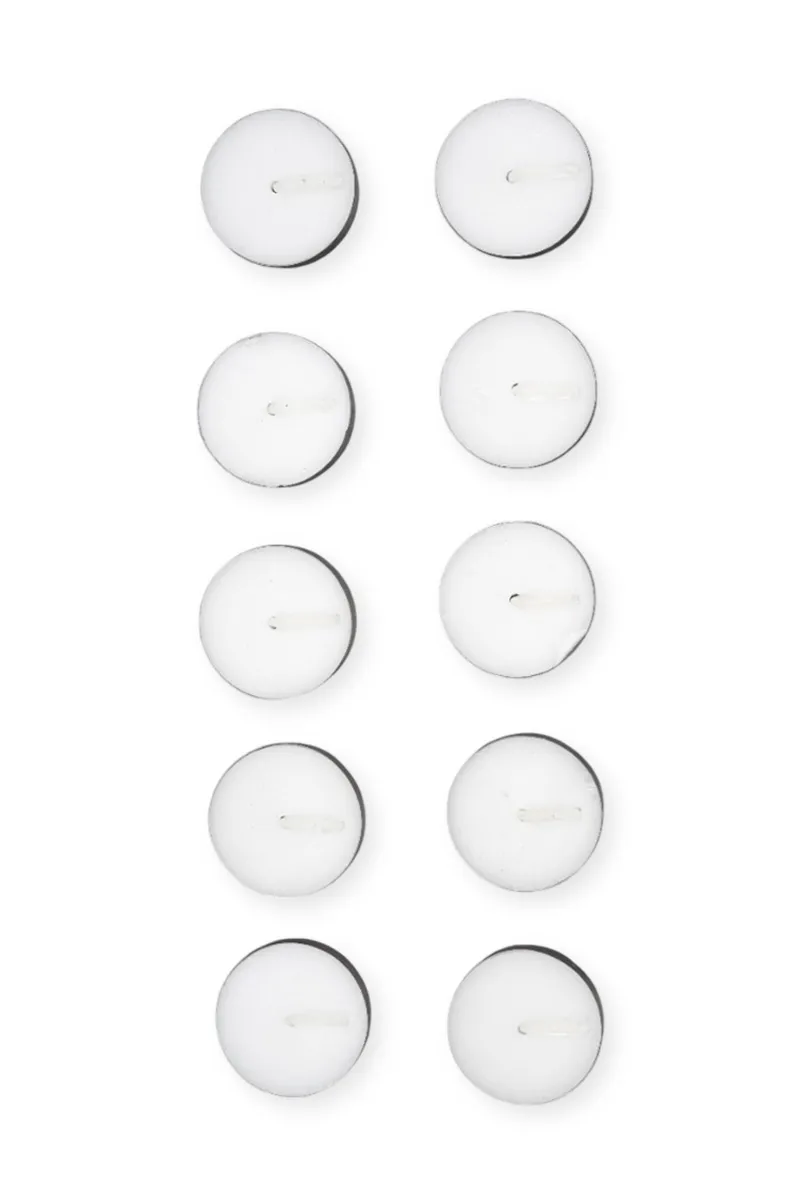 Tea Light Candle Set, White - 10 pc
