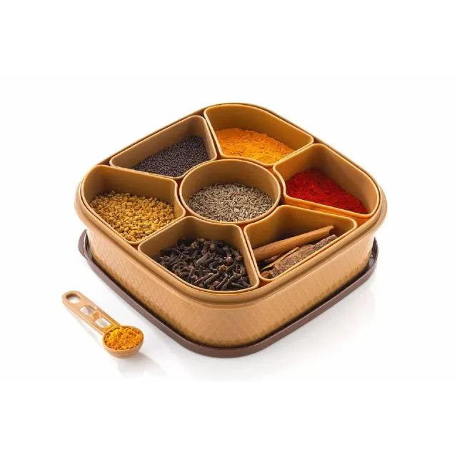 Plastic Multipurpose Masala Box - 1 Pc