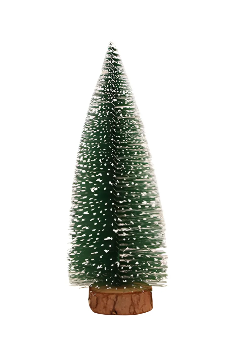 Snow Cover Christmas Tree Miniature, Steel - 16 CM