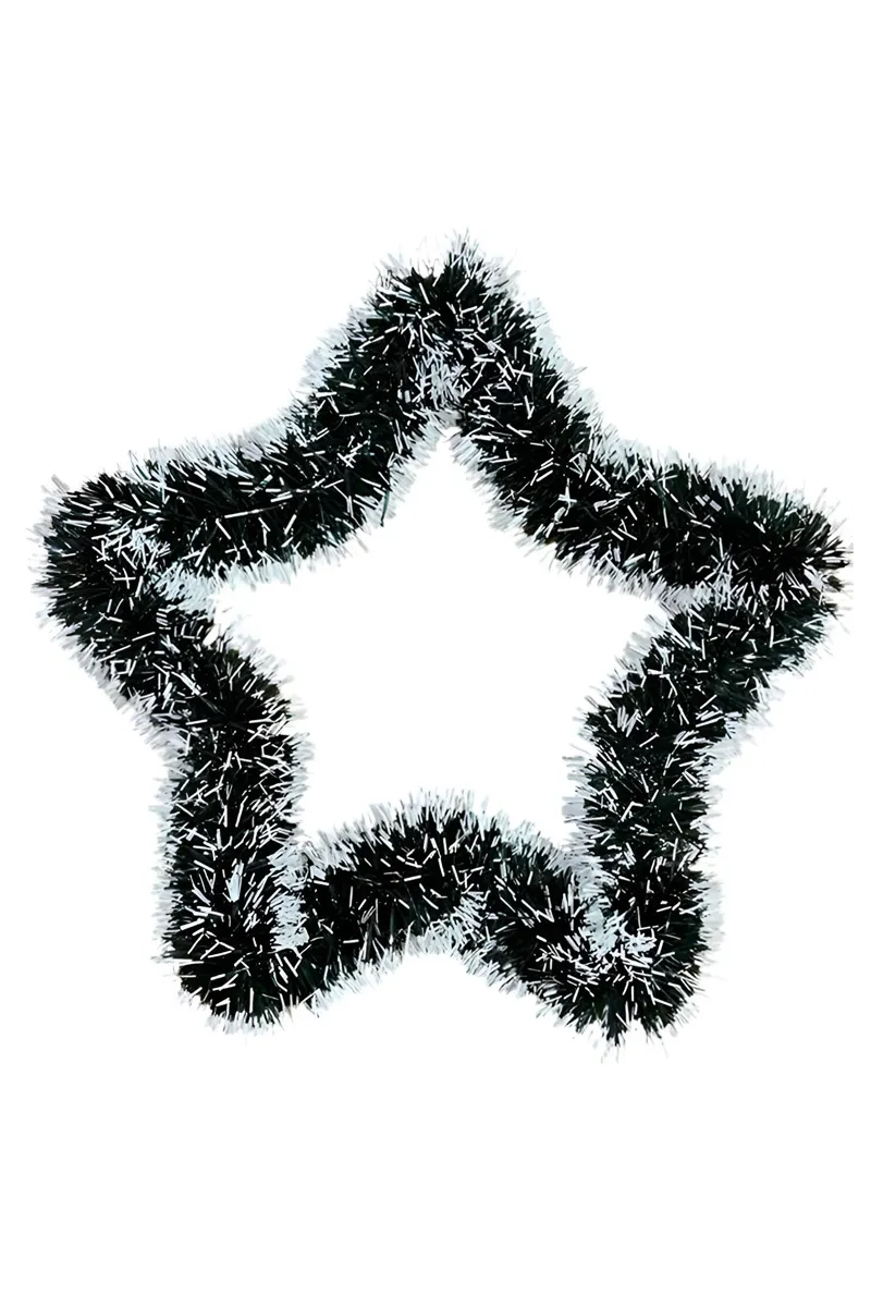 Christmas Tree / Door Decor Snow Cover Star - 32 Cm HK000490CHRSTAR2