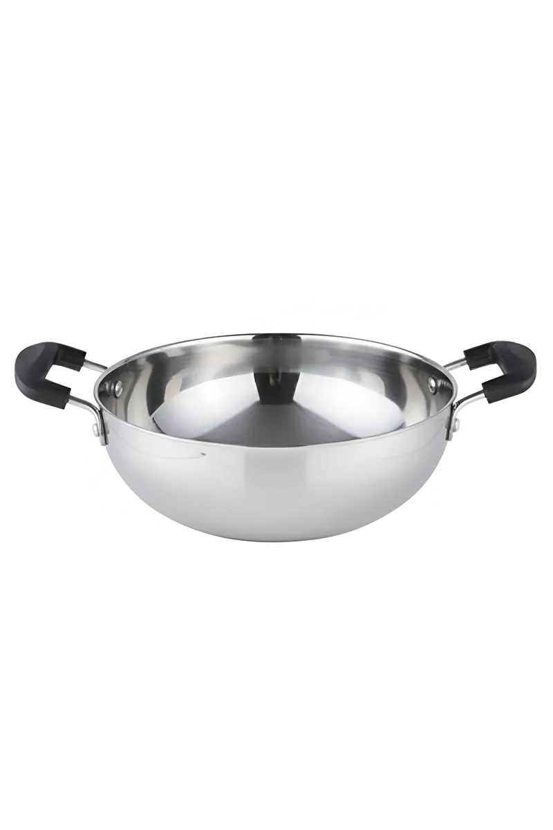 Kitchen Essential Aluminium Deep Kadai - 4 Ltr
