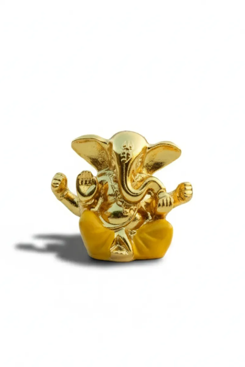 Ganesh Idol, Yellow
