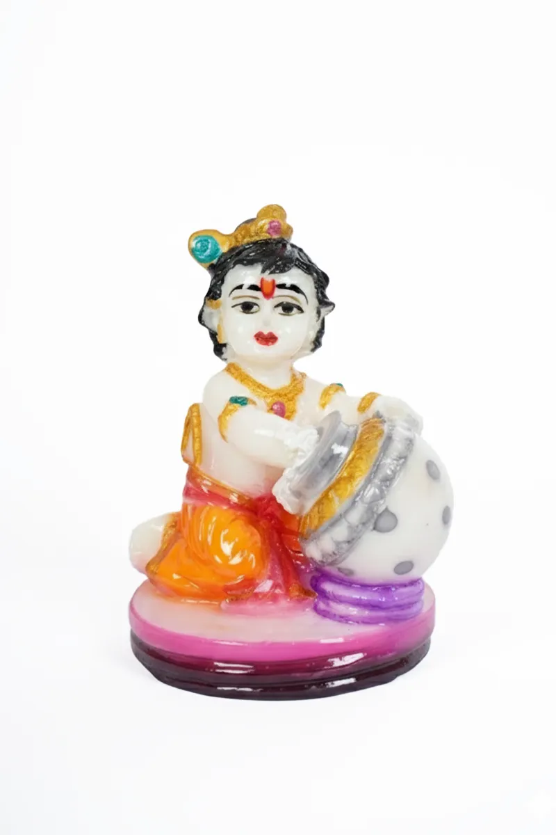 Krishna Idol, Pink