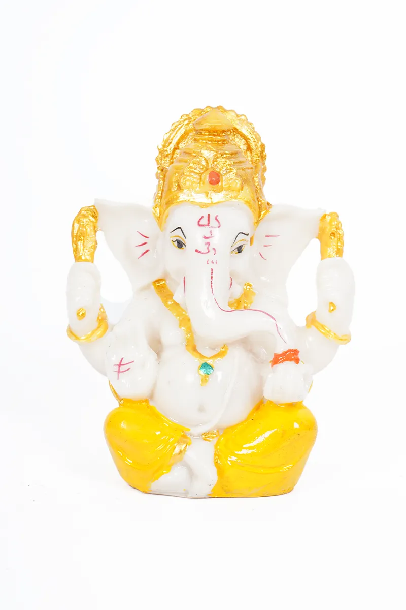 Ganesh Idol - yellow - HK000632IDOLGANYEL