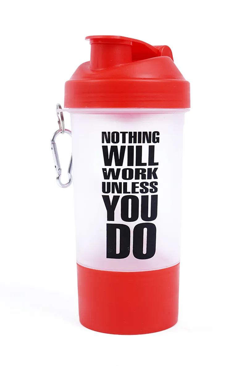 Sippers And Shakers, 550 ML, Red - 18 Cm HK000654SHA550RED