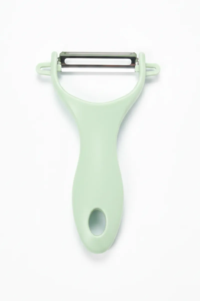 Vegetable Cutter Peeler, Green - 12 Cm HK000657PEELGRE