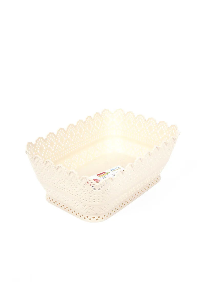 Aristo Plastic Basket 26 Cm - Cream HK000694BASCRE
