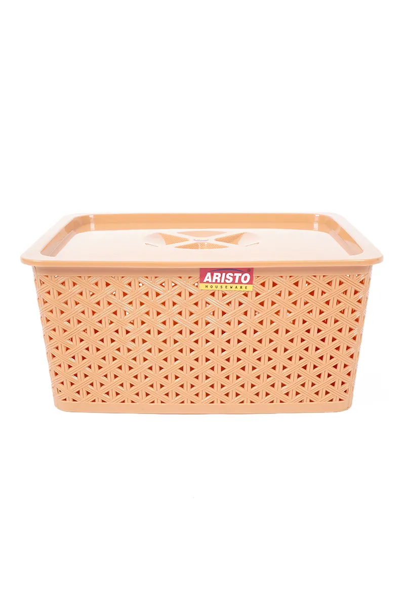 Aristo Plastic Basket 31 Cm - Light Brown HK000697BASLIBRO
