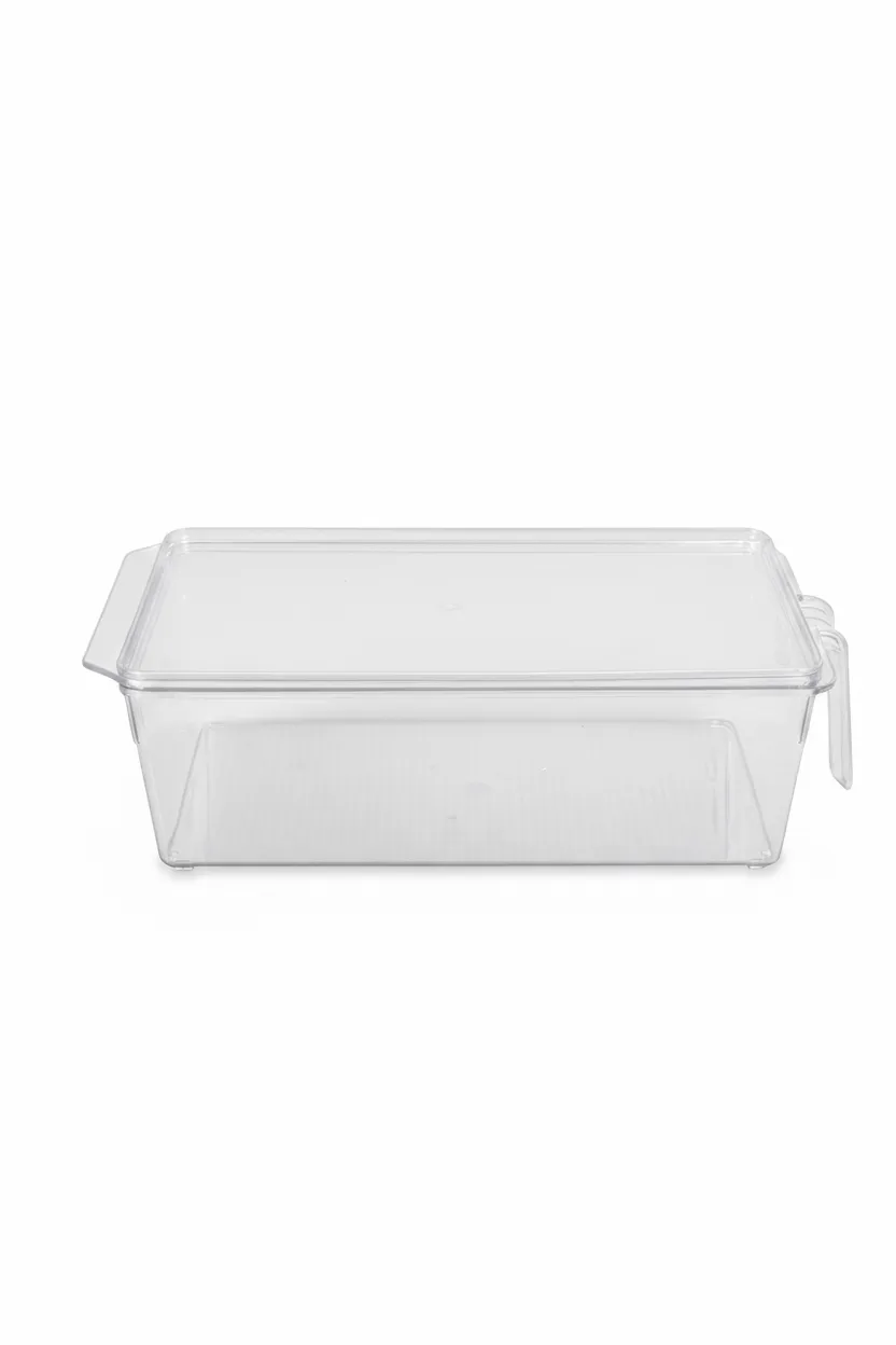 Plastic Fridge Container with Handle - 2500 ML