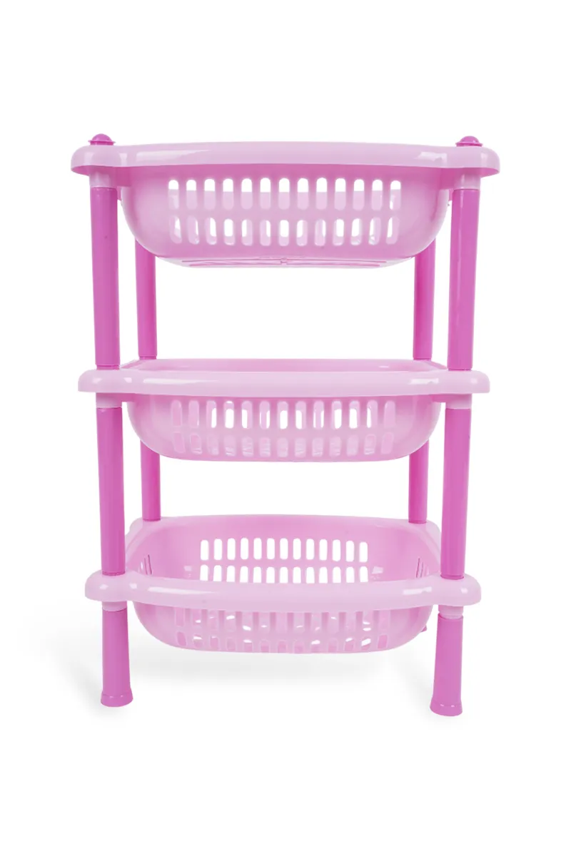Container Joyful Oval - 3 Rack - Pink HK000737RACKPIN