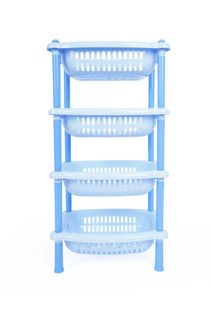 Container Joyful Oval - 4 Rack - Blue HK000738RACKBLU