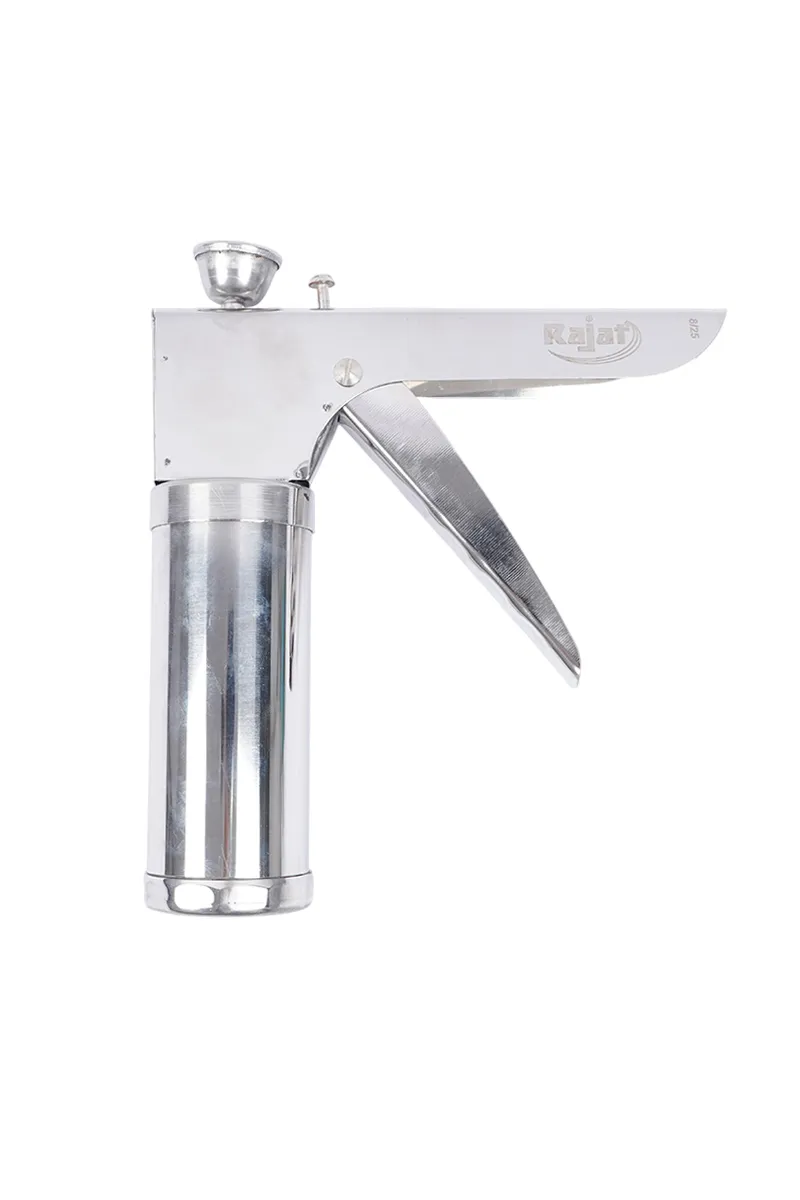 Stainless Steel Kitchen Press / Murukku Maker with 15 Different Shapes jalies - 18 Cm