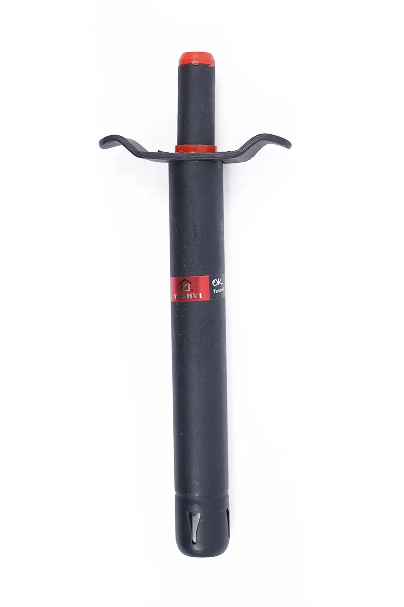 Stainless Steel Gas Lighter, Red - 1pc