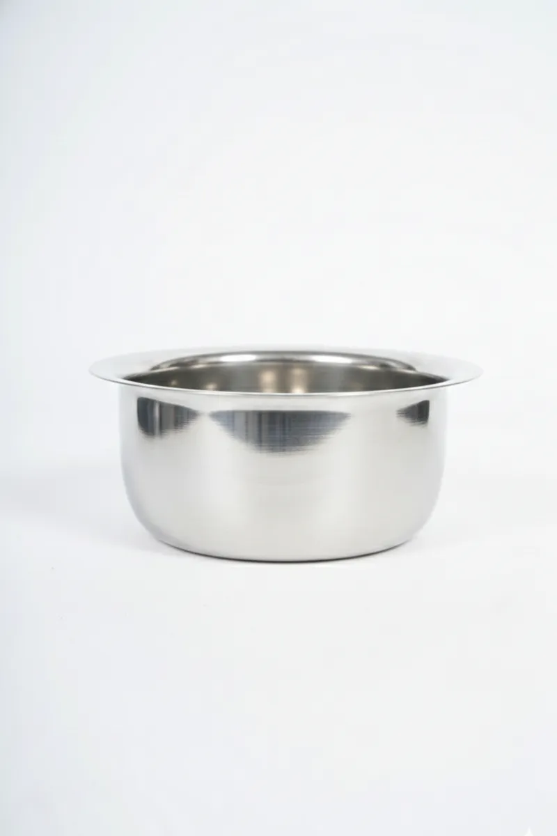 Kitchen Essential Stainless Steel Tope, Silver - 1 Ltr