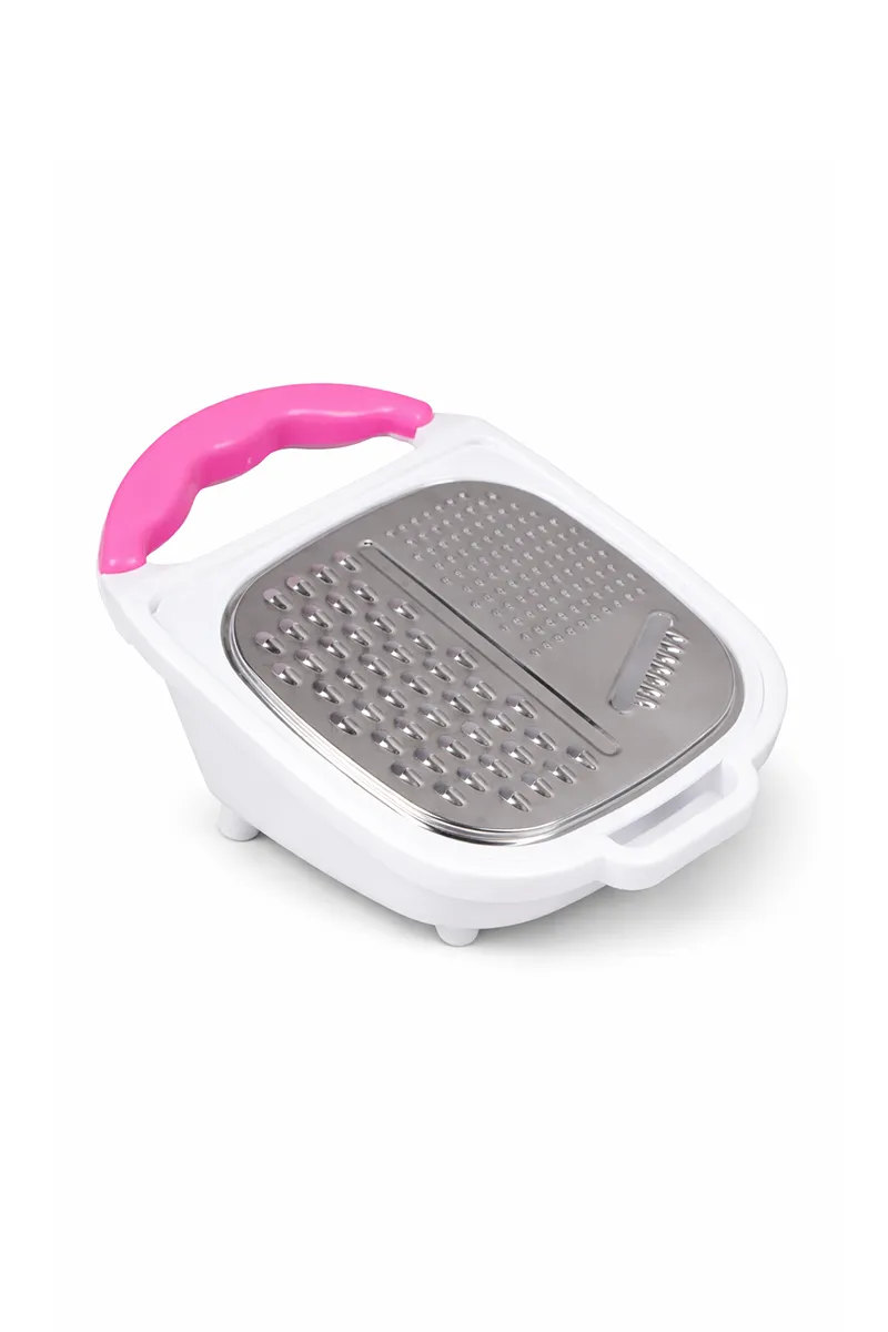 Plastic & Stainless Steel Grater - 26 Cm