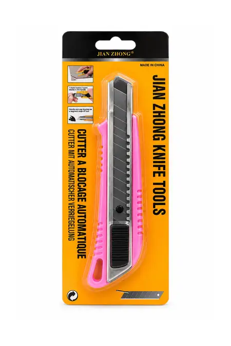 Plastic & Stainless Steel Cutter Knife - 15 Cm