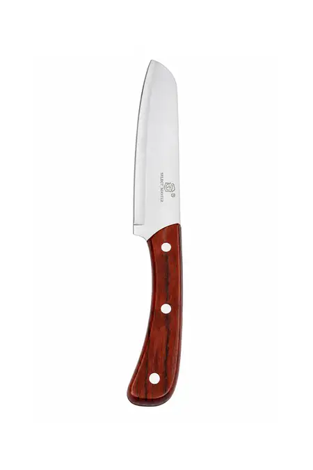 Wood & Stainless Steel Knife - 21 Cm