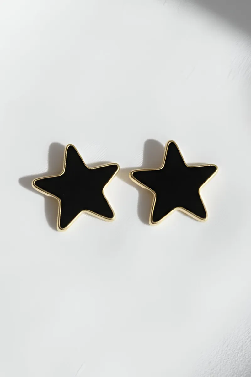 Star Shape Stud Earrings for Girls JWE0000020BLA