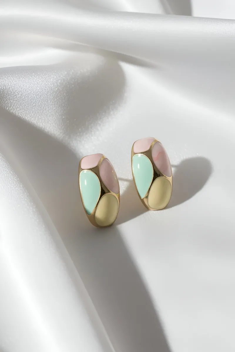 Half Hoop Stud Earrings for Girls JWE0000029MUL