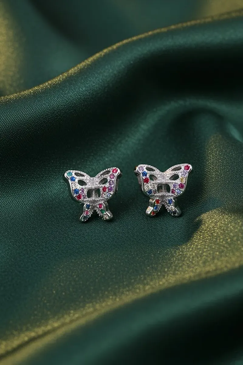 Butterfly Shape Stud Earrings for Women & Girls