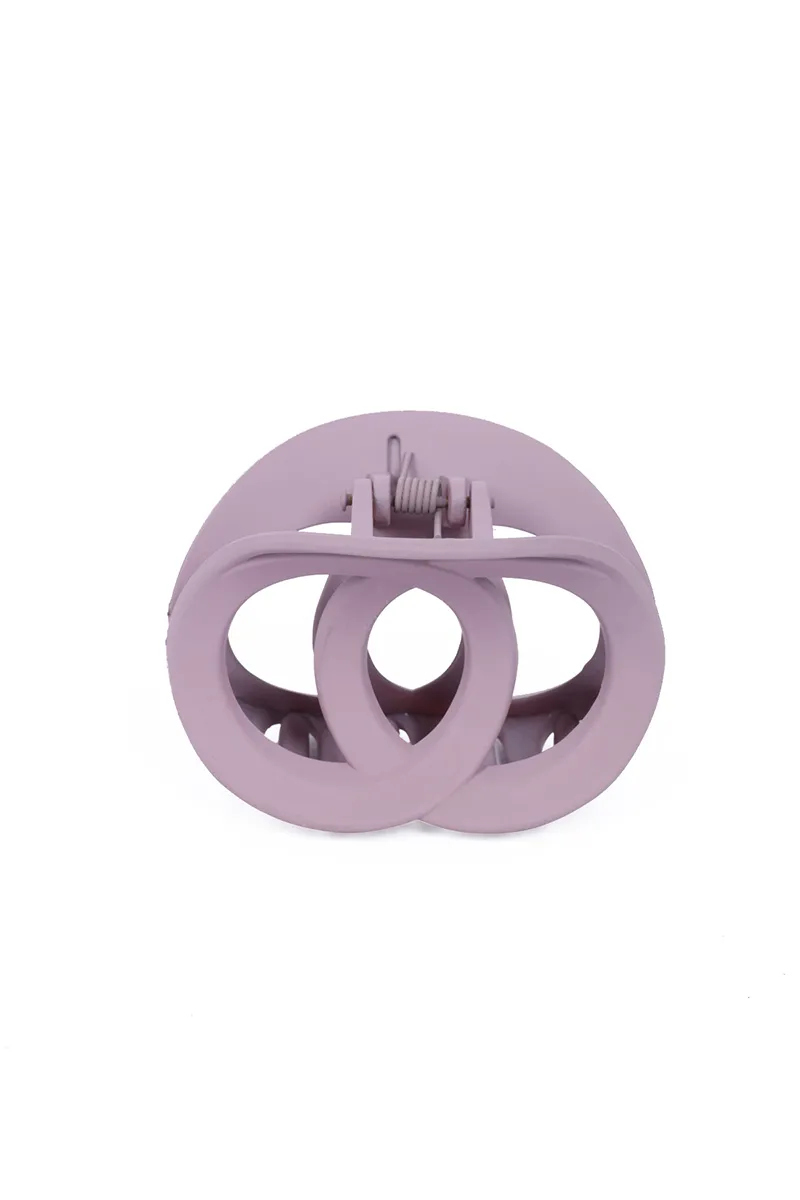 Double Loop Hair Claw Clip for Girls & Women - Small JWH000003MAU