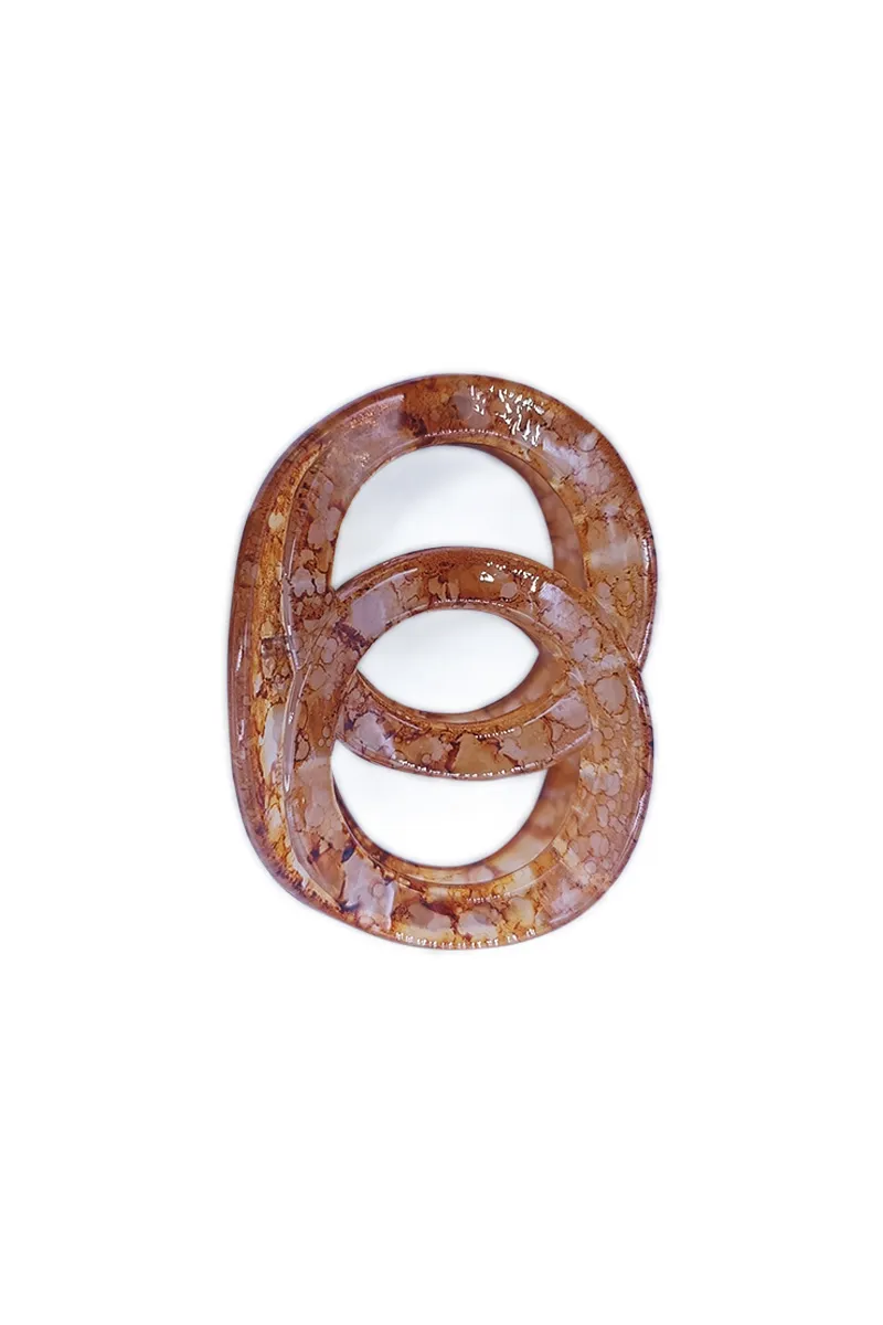 Double Loop Hair Claw Clip for Girls & Women - Small JWH000008LIGBRO
