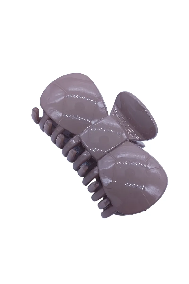 Bow Shape Hair Claw Clip for Girls & Women - Large JWH000010LIGBRO