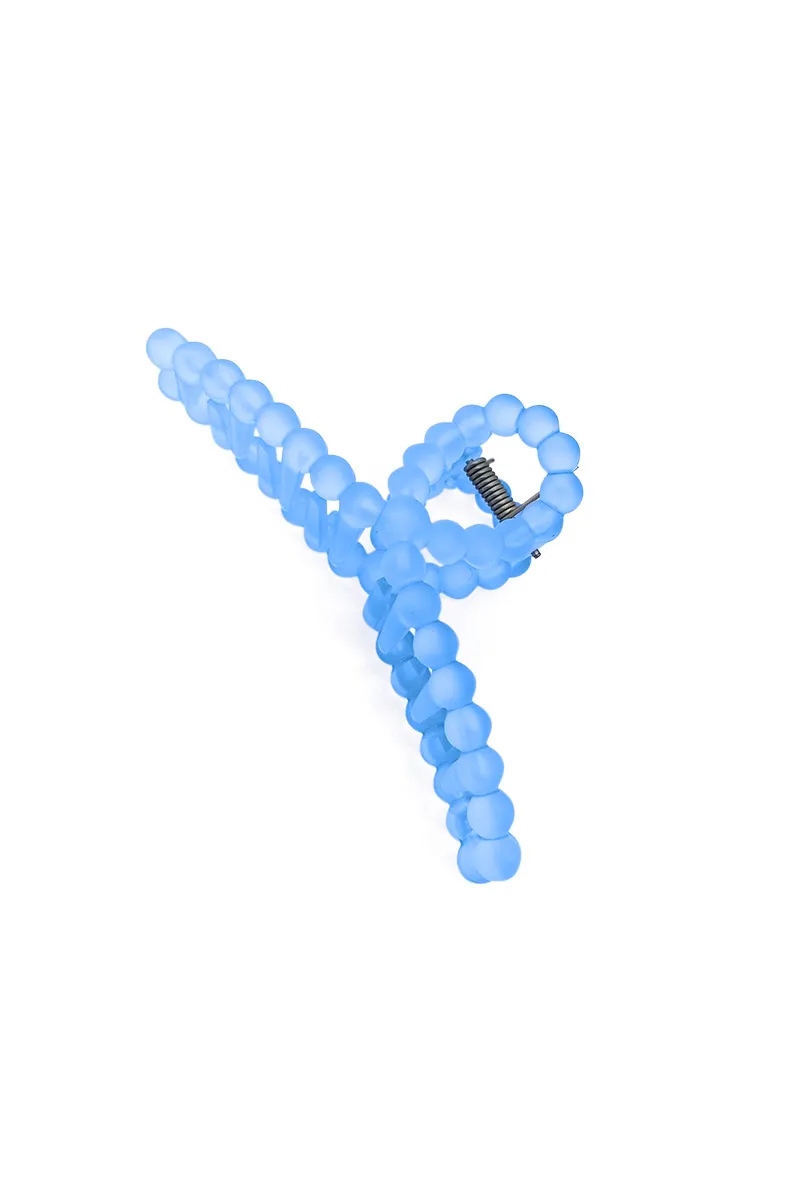 Bubble Bead Hair Claw Clip for Women - Large JWH000012BLU