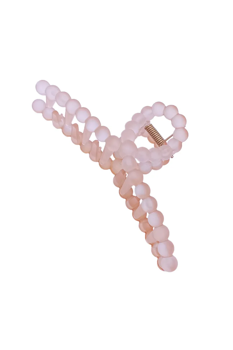 Bubble Bead Hair Claw Clip for Women - Large JWH000012ORA