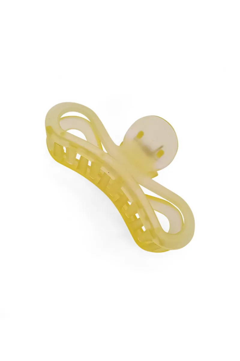 Infinity-Shape Claw Clip for Girls & Women - Large