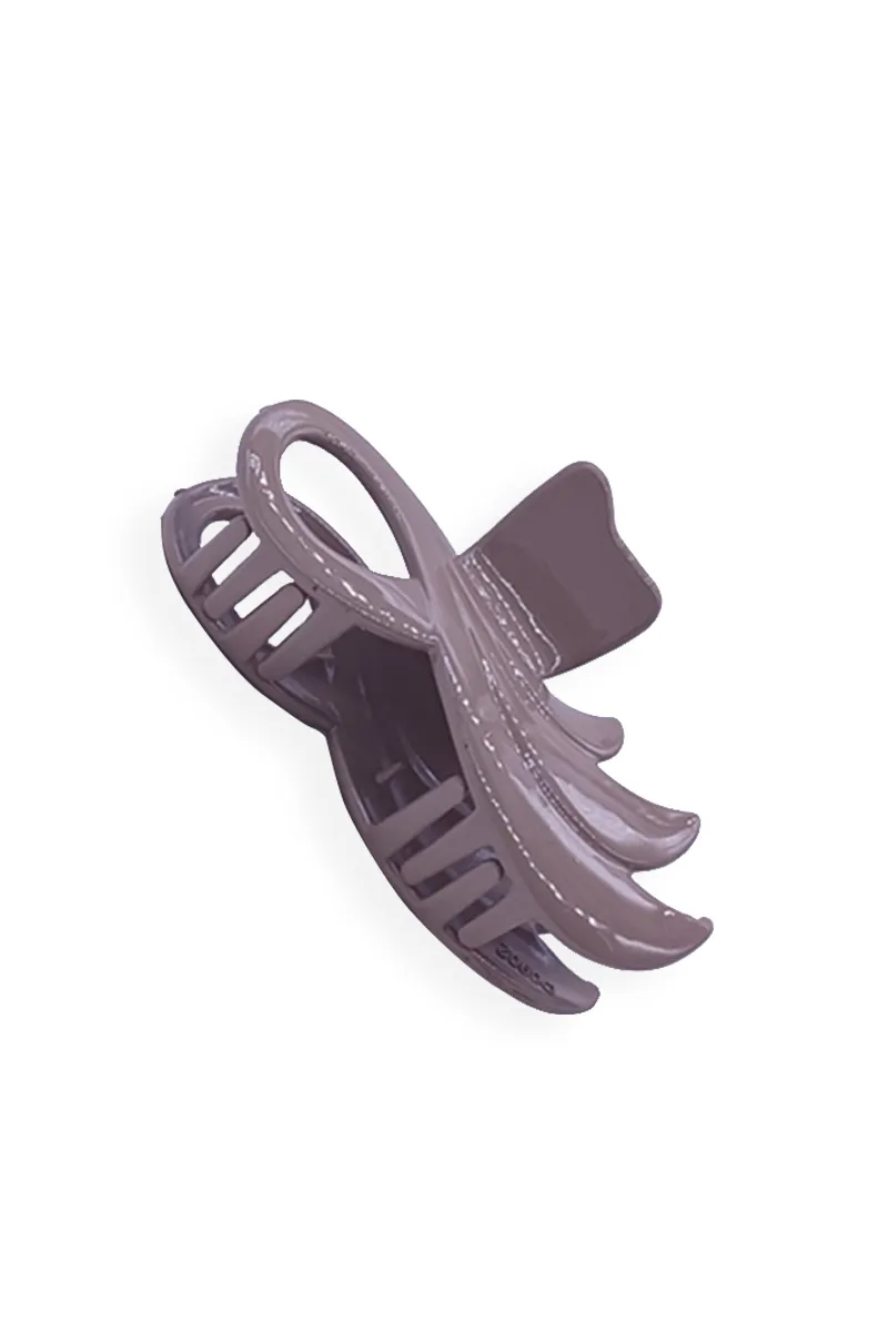 Curved Wing Design Hair Claw Clip for Women - Medium JWH000017LIGBRO