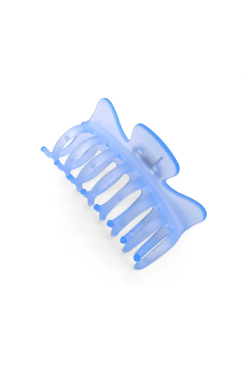 Matte Wide-Tooth Hair Claw Clip for Women - Medium JWH000030BLU