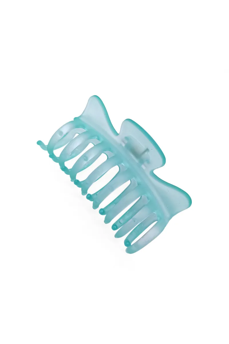 Matte Wide-Tooth Hair Claw Clip for Women - Medium