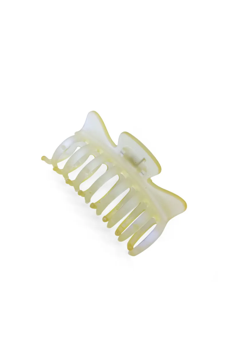 Matte Wide-Tooth Hair Claw Clip for Women - Medium