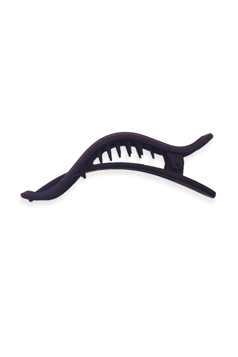 Wave-Design Alligator Hair Claw Clip for Girls & Women - Medium JWH000035BLA