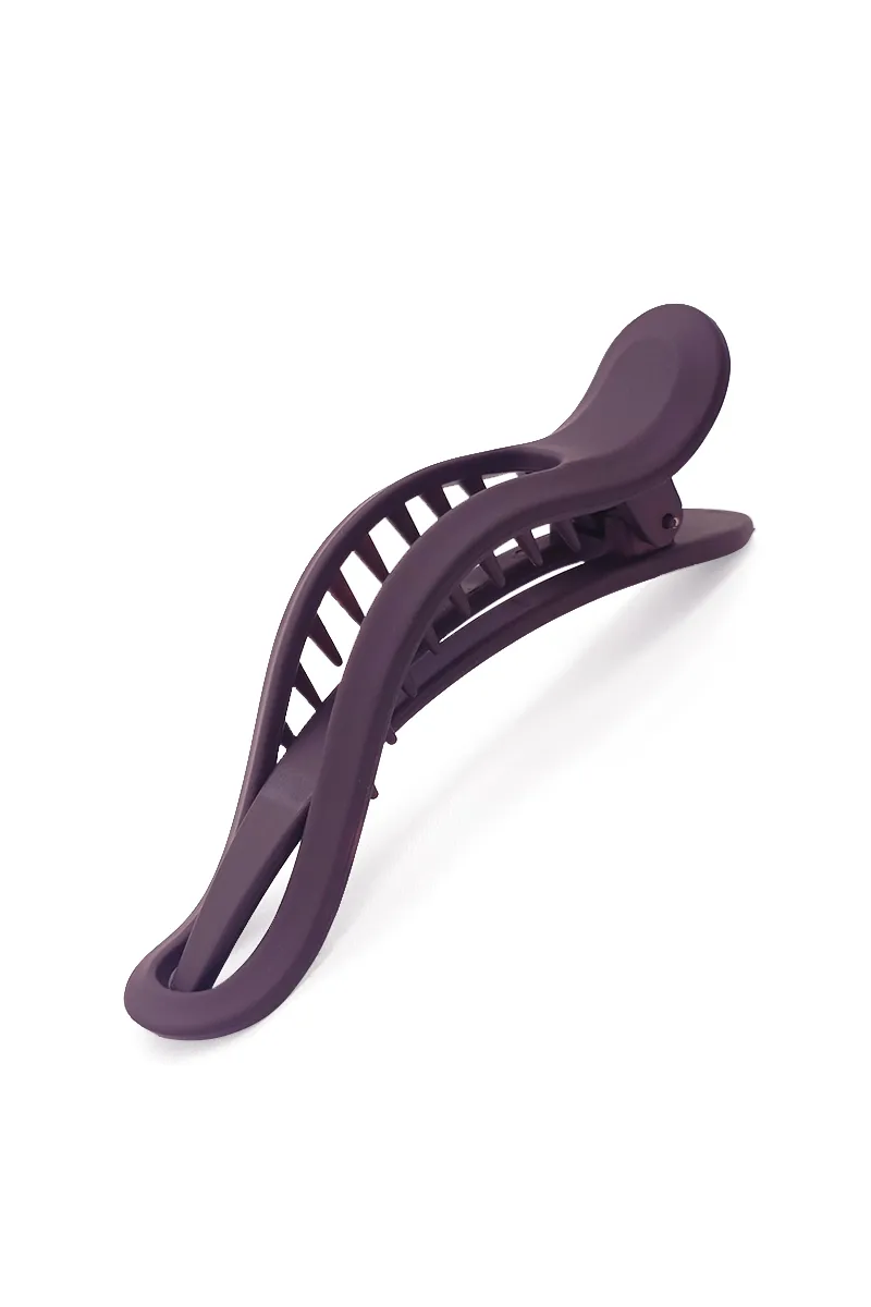 Wave-Design Alligator Hair Claw Clip for Girls & Women - Medium JWH000035BRO