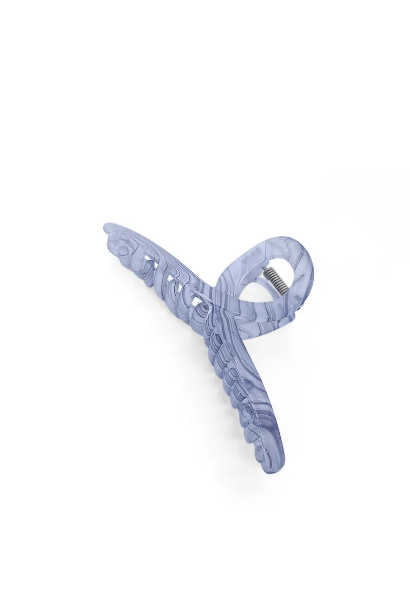 Marble Pattern Hair Claw Clip for Women - Medium JWH000036GRE2
