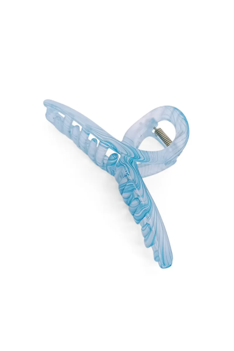 Marble Pattern Hair Claw Clip for Women - Medium JWH000036GRE