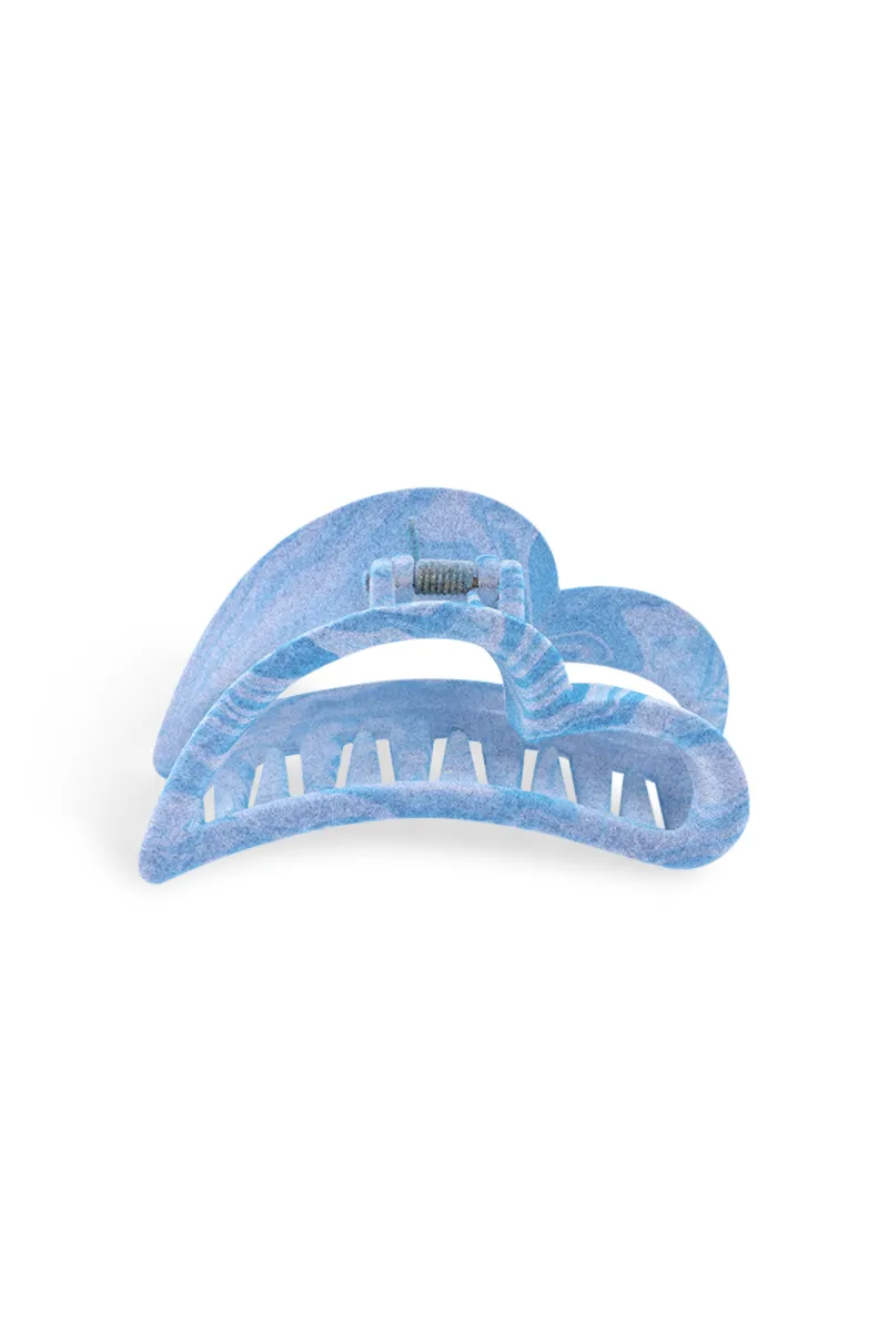 Heart Design Hair Claw Clip for Girls & Women - Small JWH000039BLU