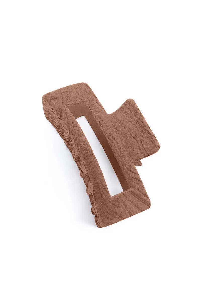 Marbled Rectangle Hair Claw Clip for Women - Large JWH000041BRO